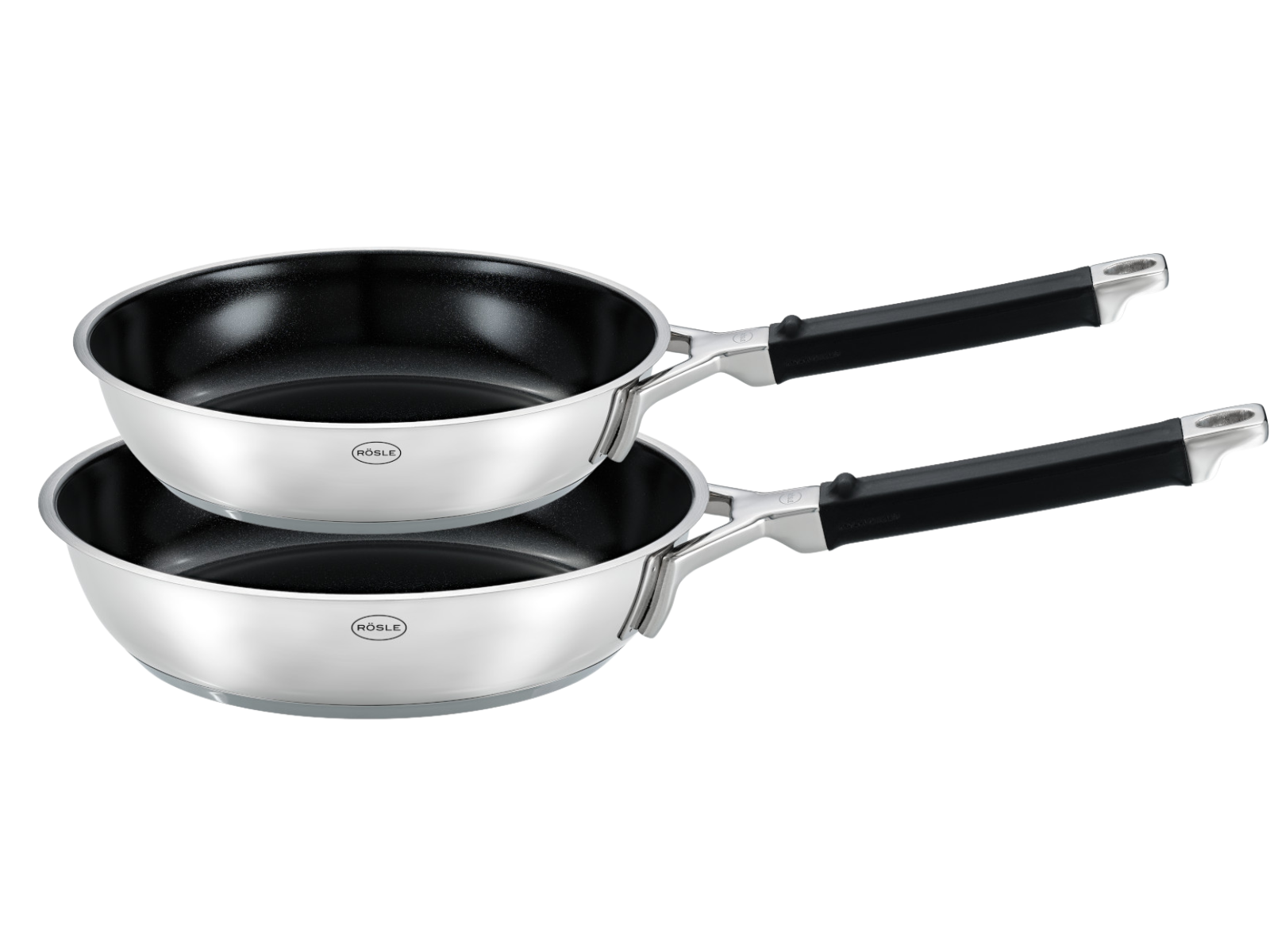 Rösle Silence® Pro Bratpfannen-Set Keramik ProCeraPlus 2tlg. 24&28 cm