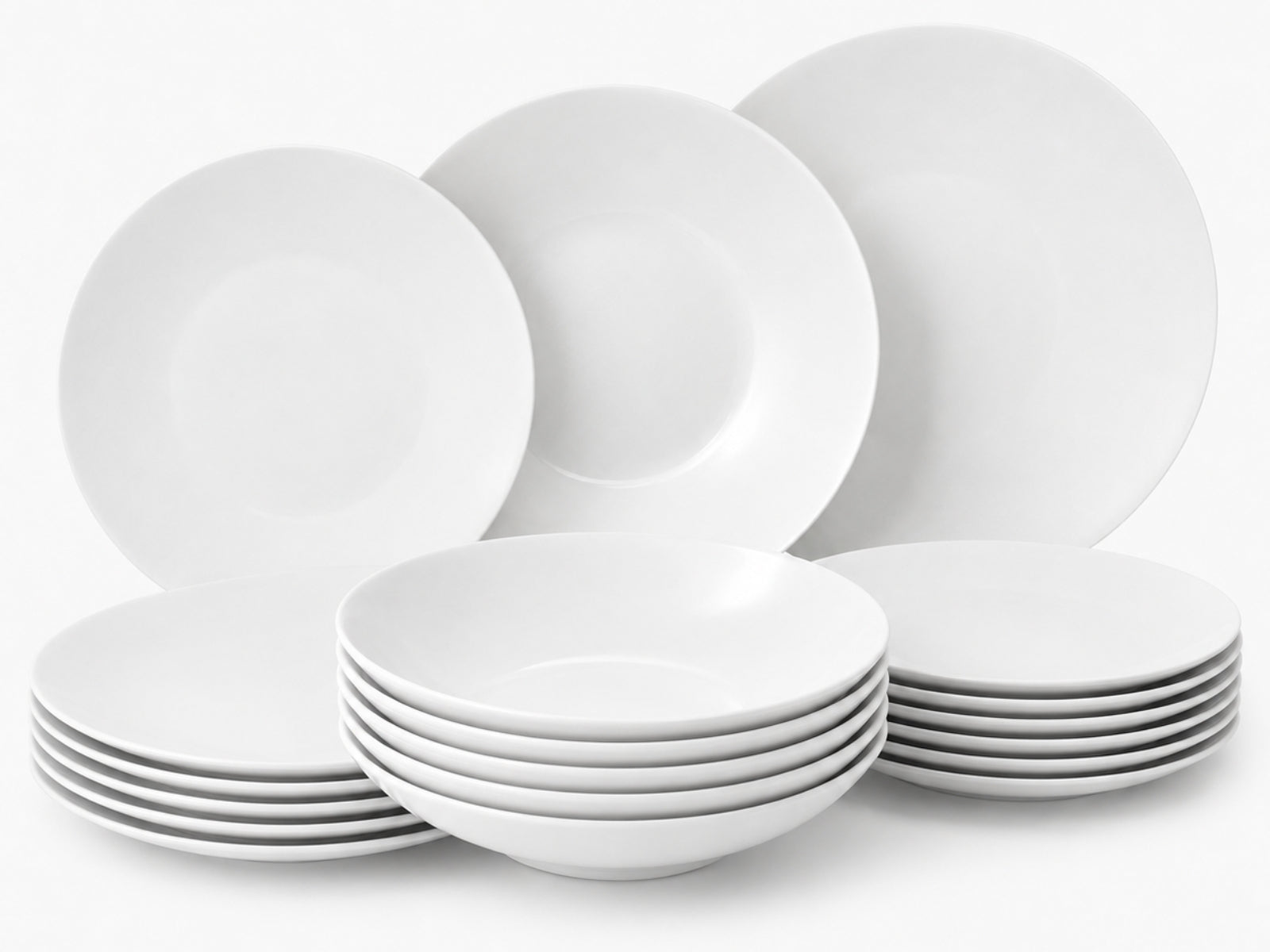 Rosenthal TAC Gropius Weiss Teller-Set 18tlg
