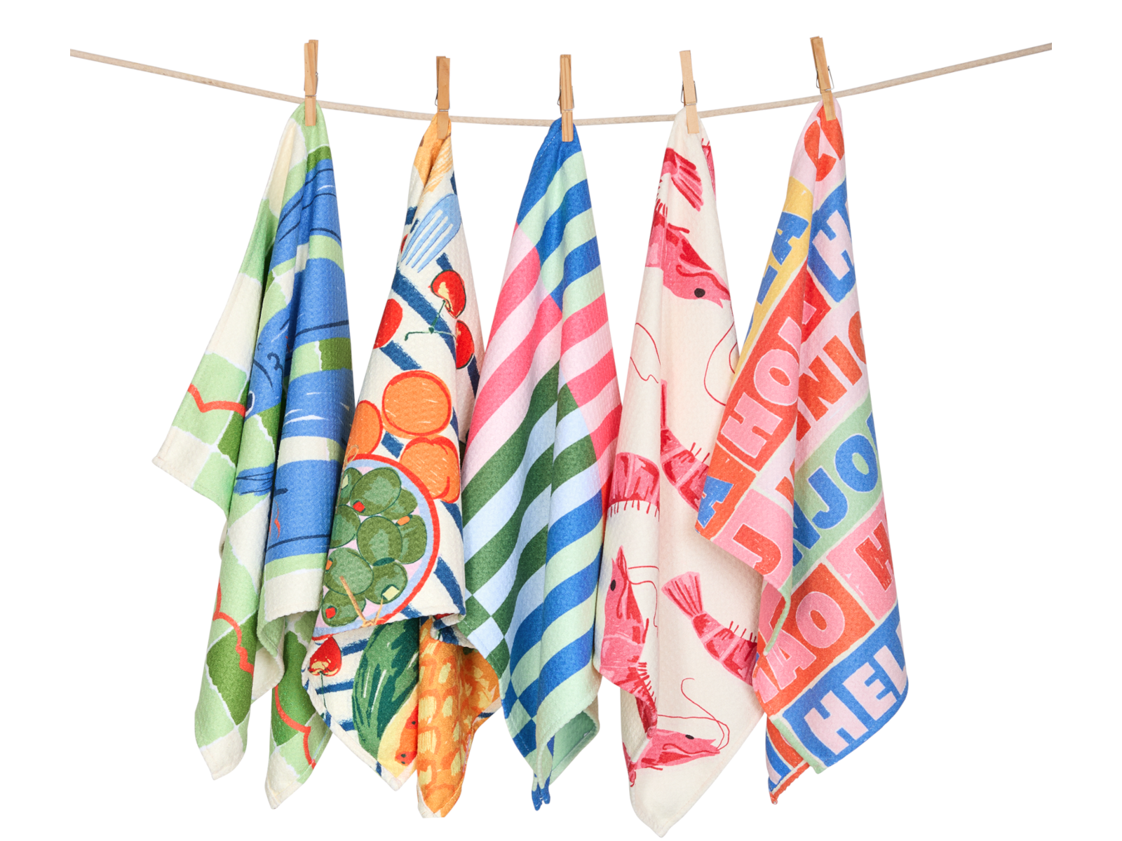 Dock & Bay Geschirrhandtuch M Shrimply the Best 75x45cm - Produktbild 6