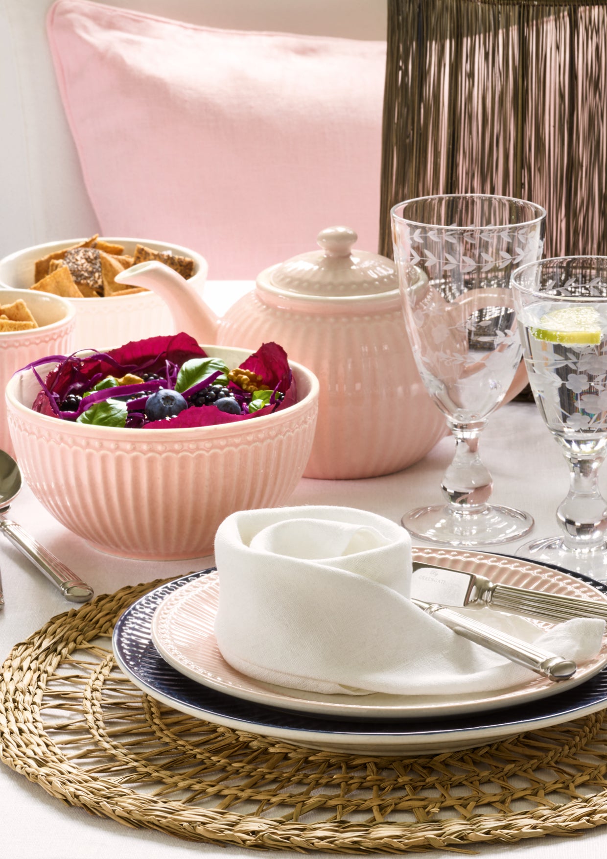Greengate Alice Frühstücksset pale pink 12tlg - Produktbild 4
