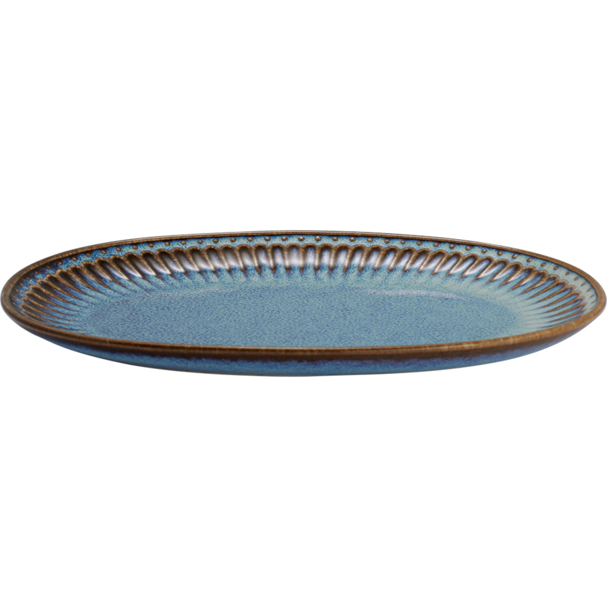 Greengate Alice oyster Plätzchenteller blue 23x14,5cm