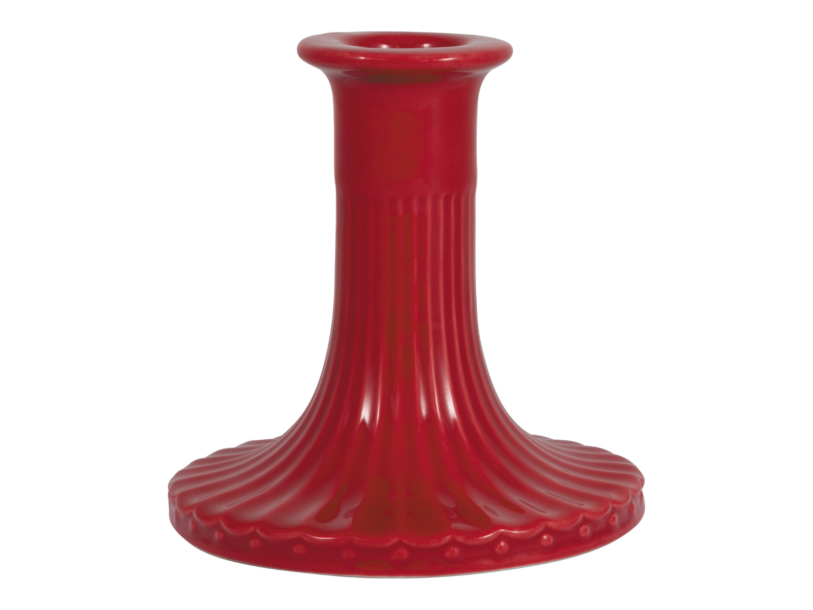 Greengate Alice Kerzenhalter small rot 10cm - Produktbild 1
