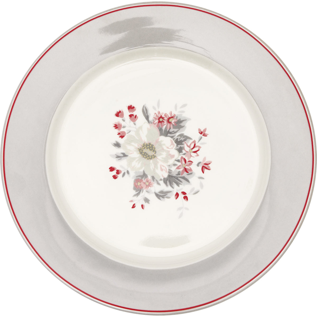 Greengate Abella Speiseteller weiss 25,6cm