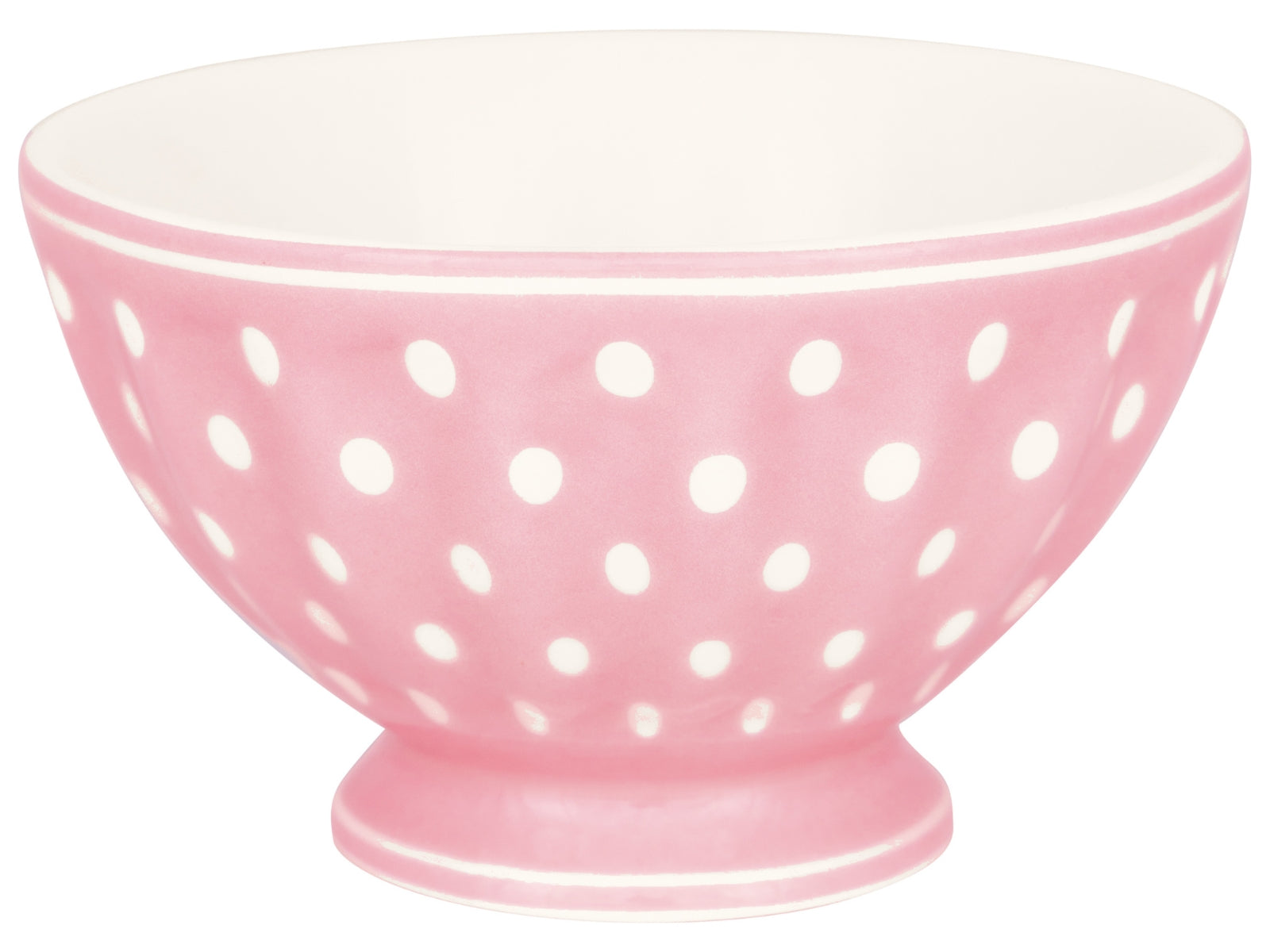 Greengate Dotty French Bowl medium pale pink 10cm