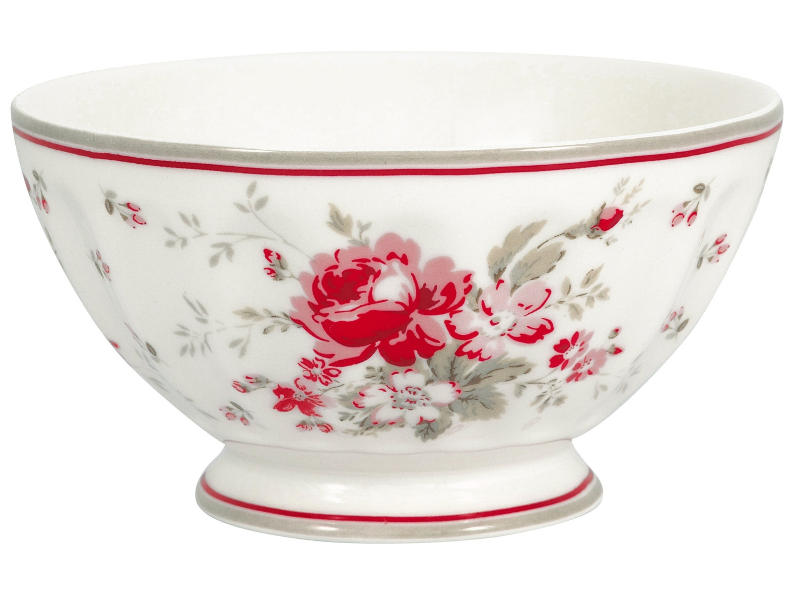 Greengate Marie French Bowl xlarge red 13,5cm