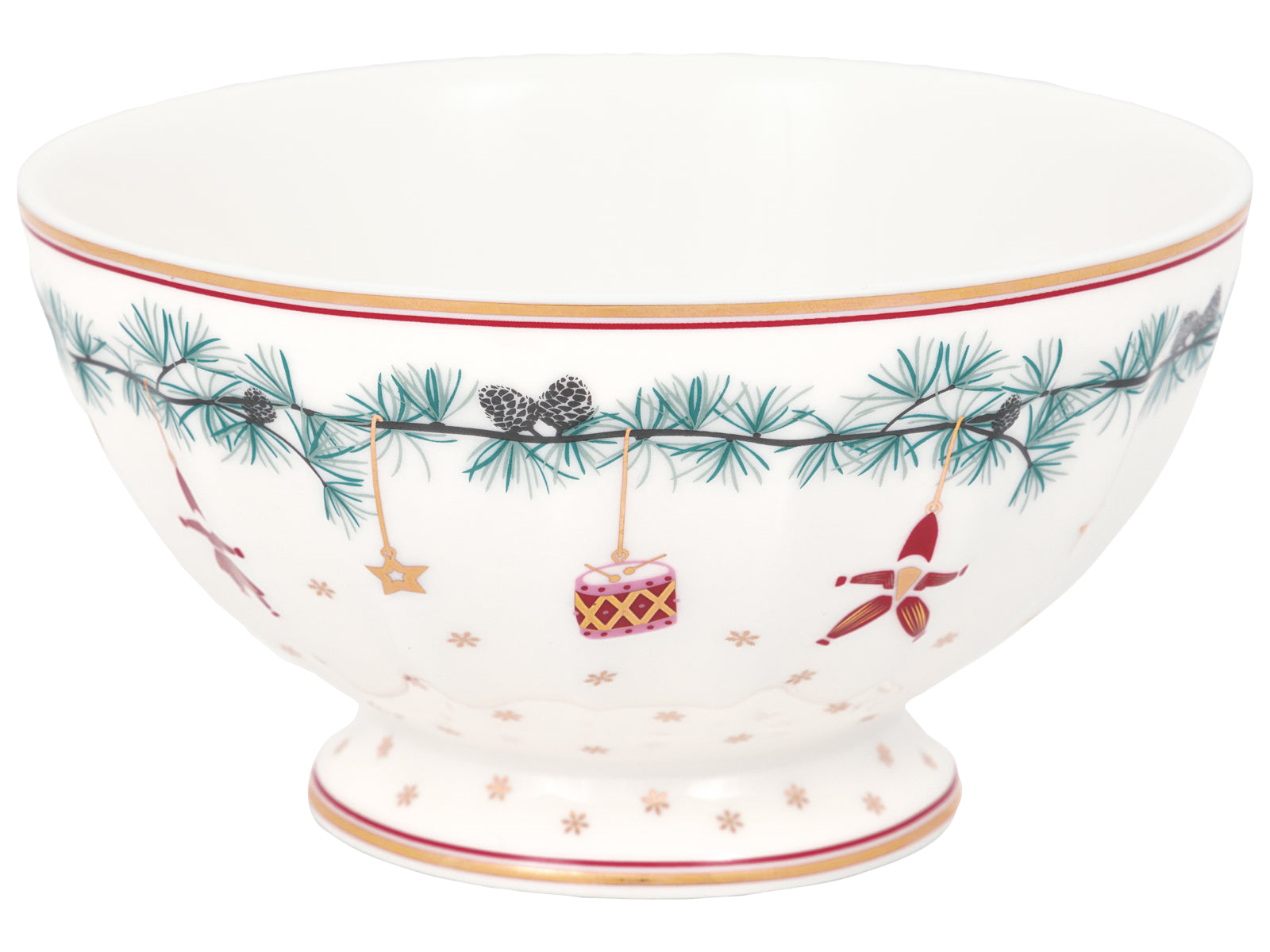 Greengate Juana French Bowl xlarge white 13,5cm