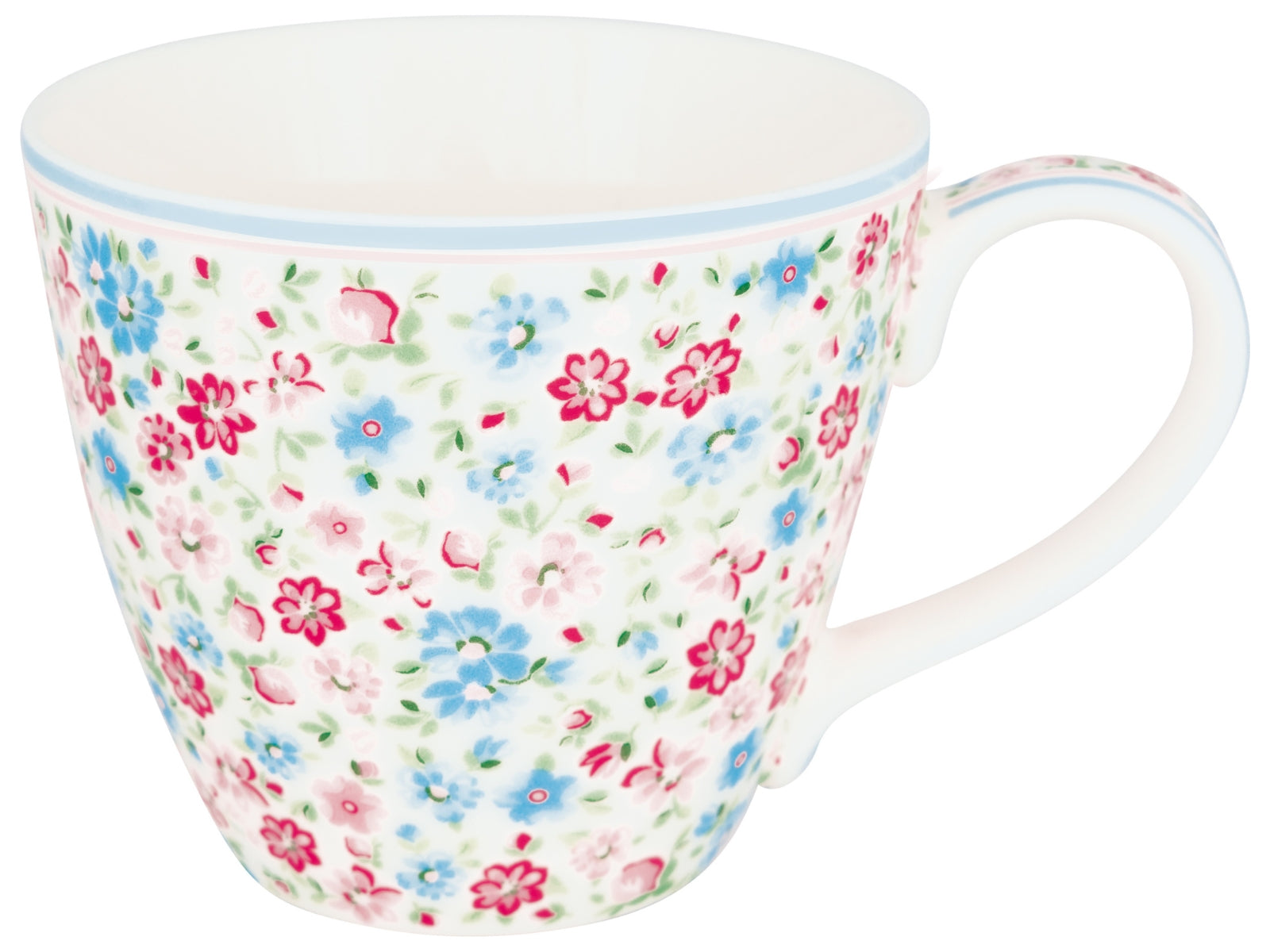 Greengate Louisa Tasse white 0,35l