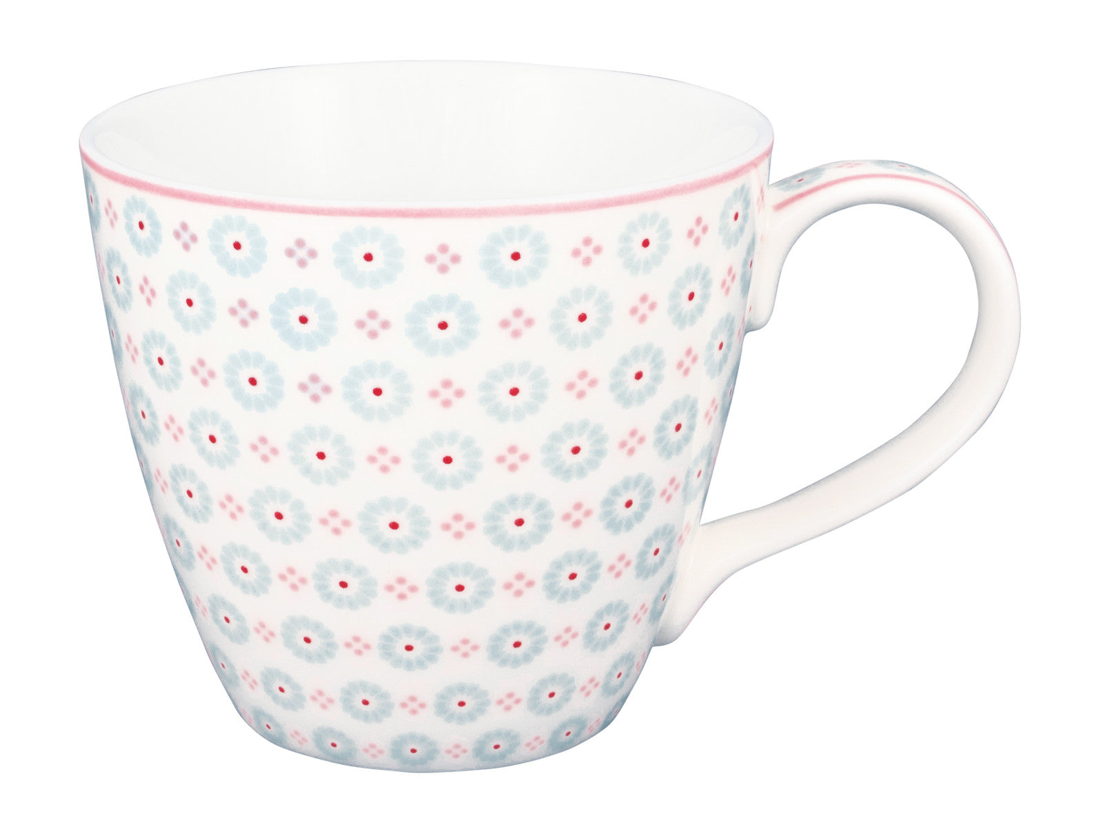 Greengate Narina Becher mit Henkel pale blue 0,35l