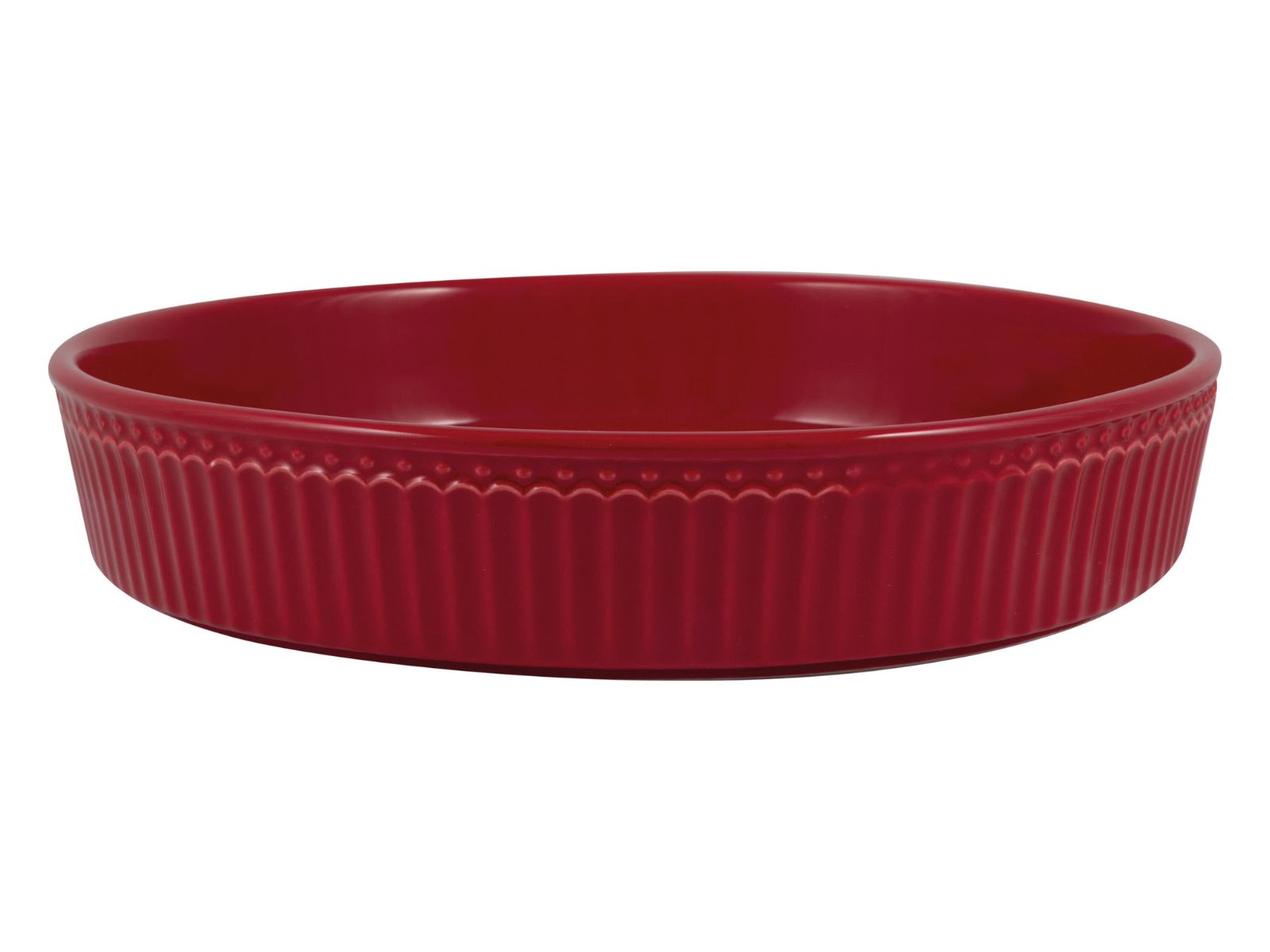 Greengate Alice Kuchenform claret red 25cm