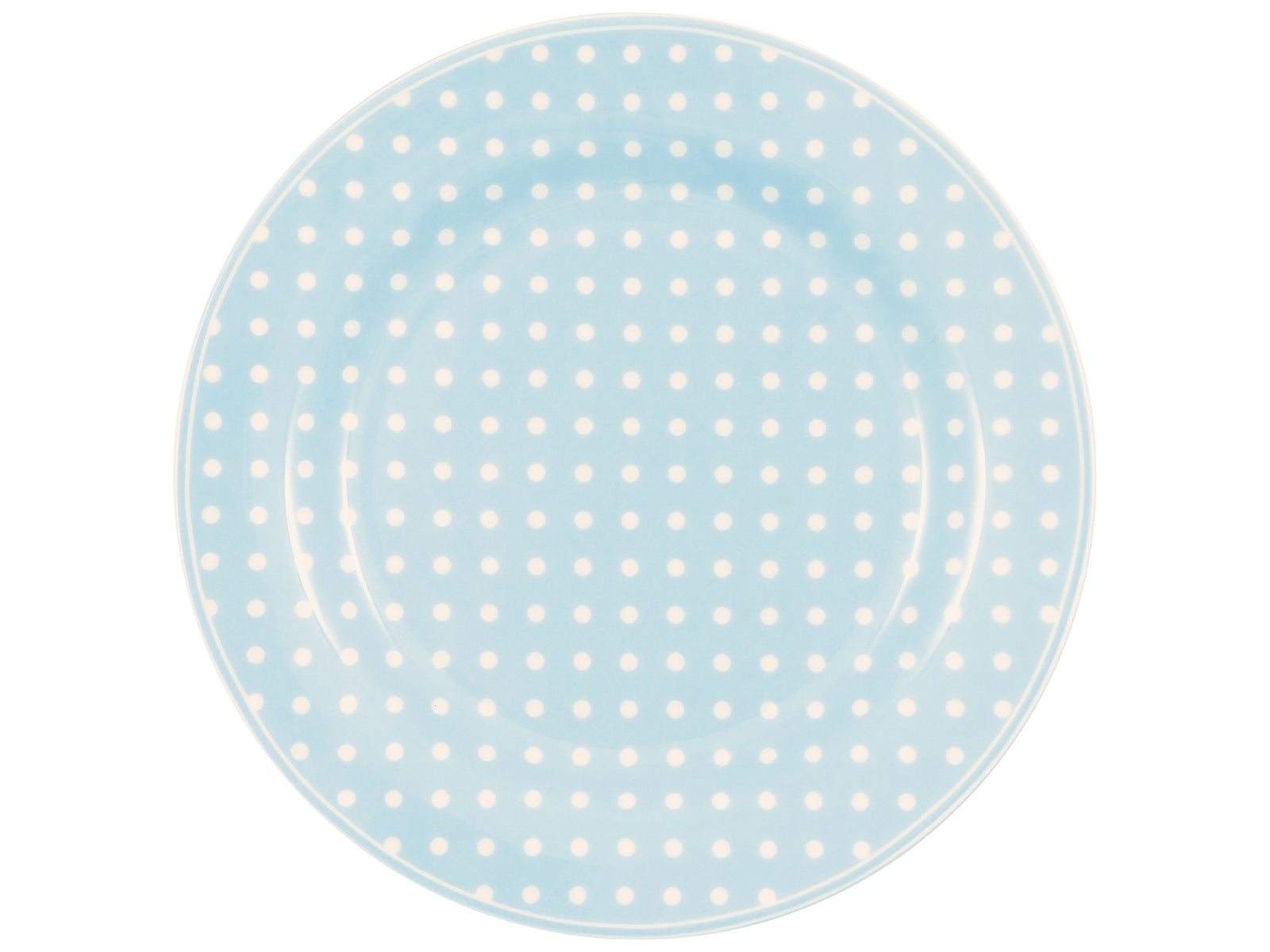 Greengate Dotty Frühstücksteller pale blue 20,2cm