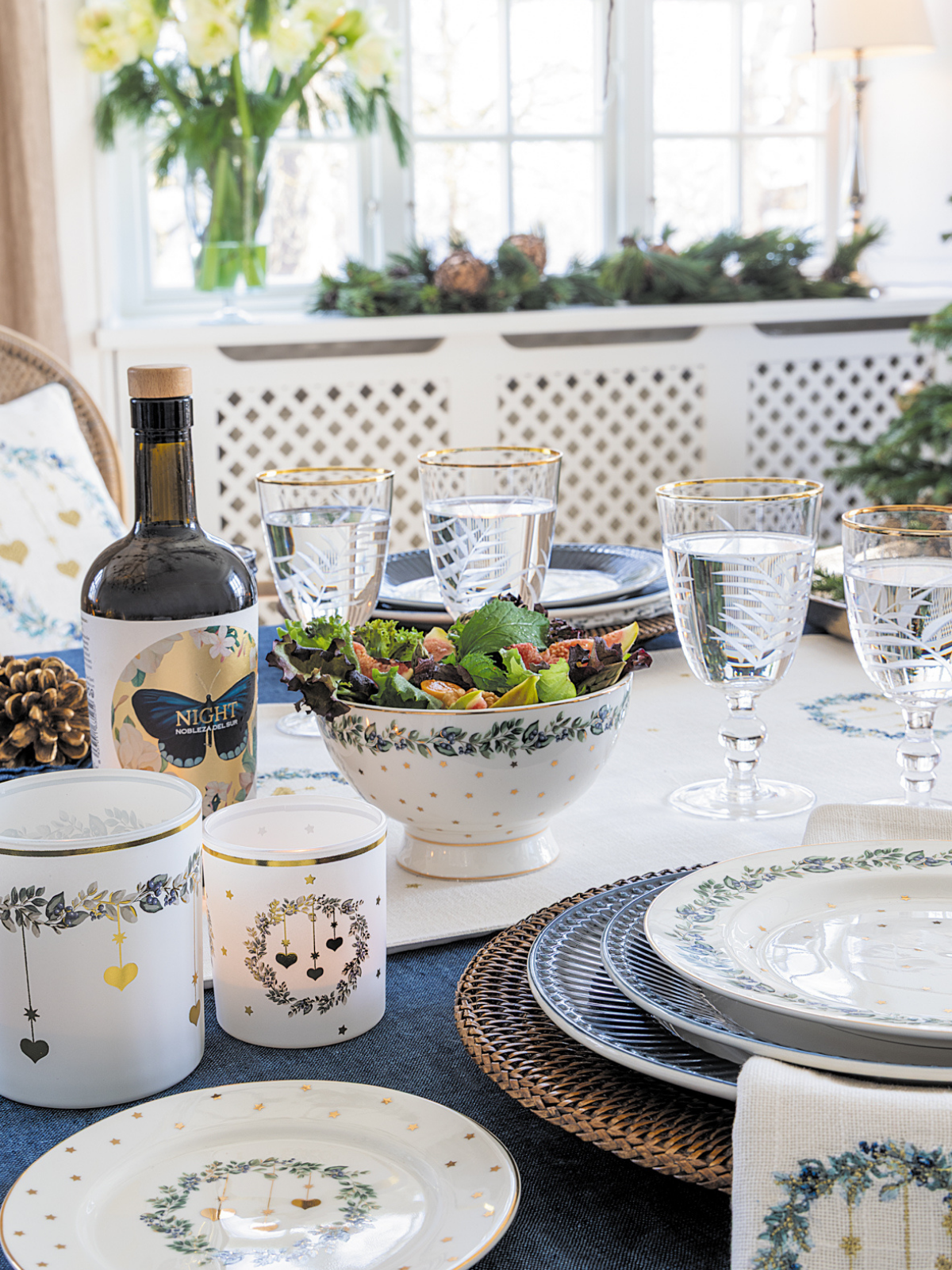 Greengate Philippa Frühstücksteller weiß 20,5cm - Produktbild 5