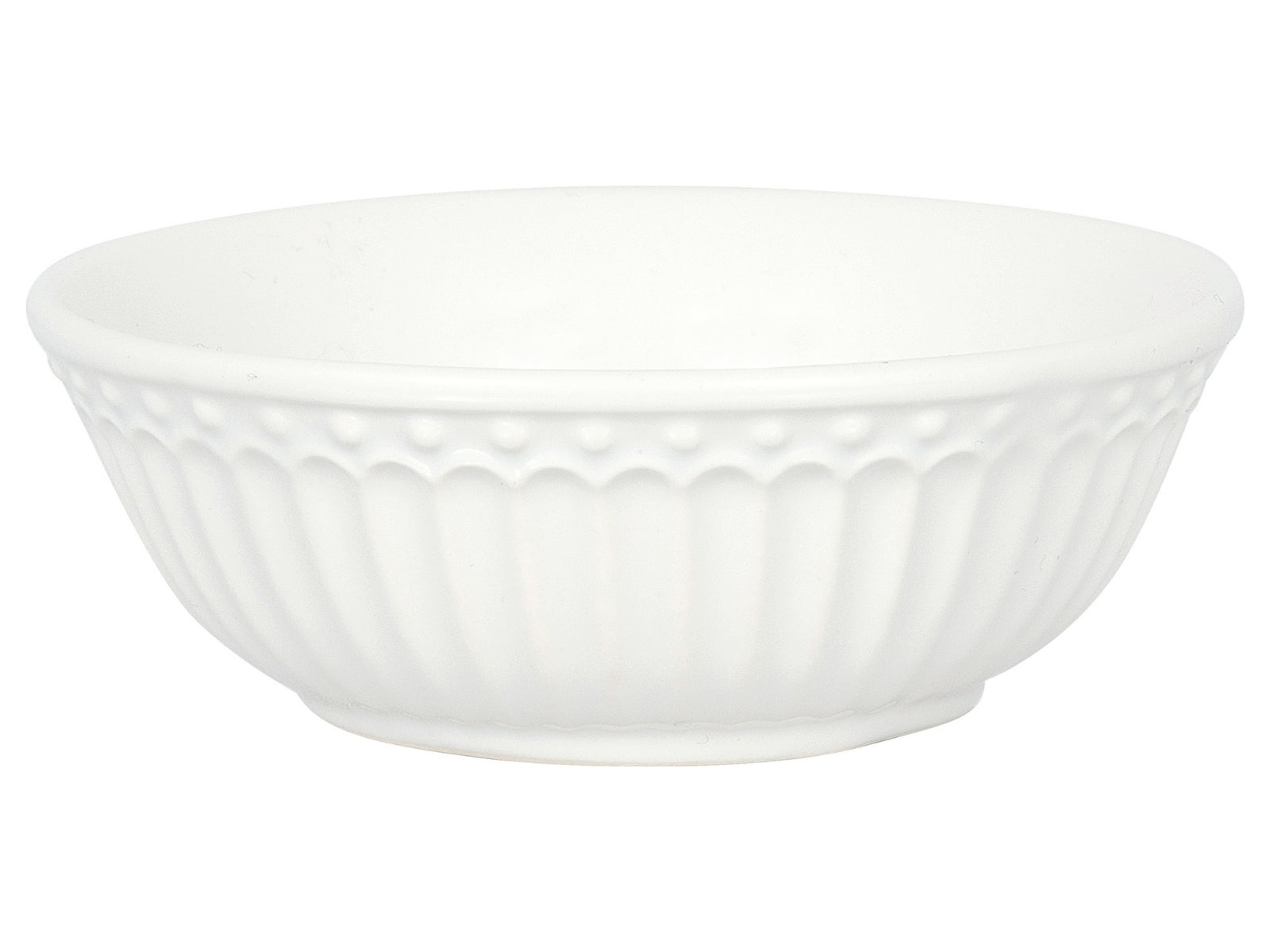 Greengate Alice Sojaschale white 9cm