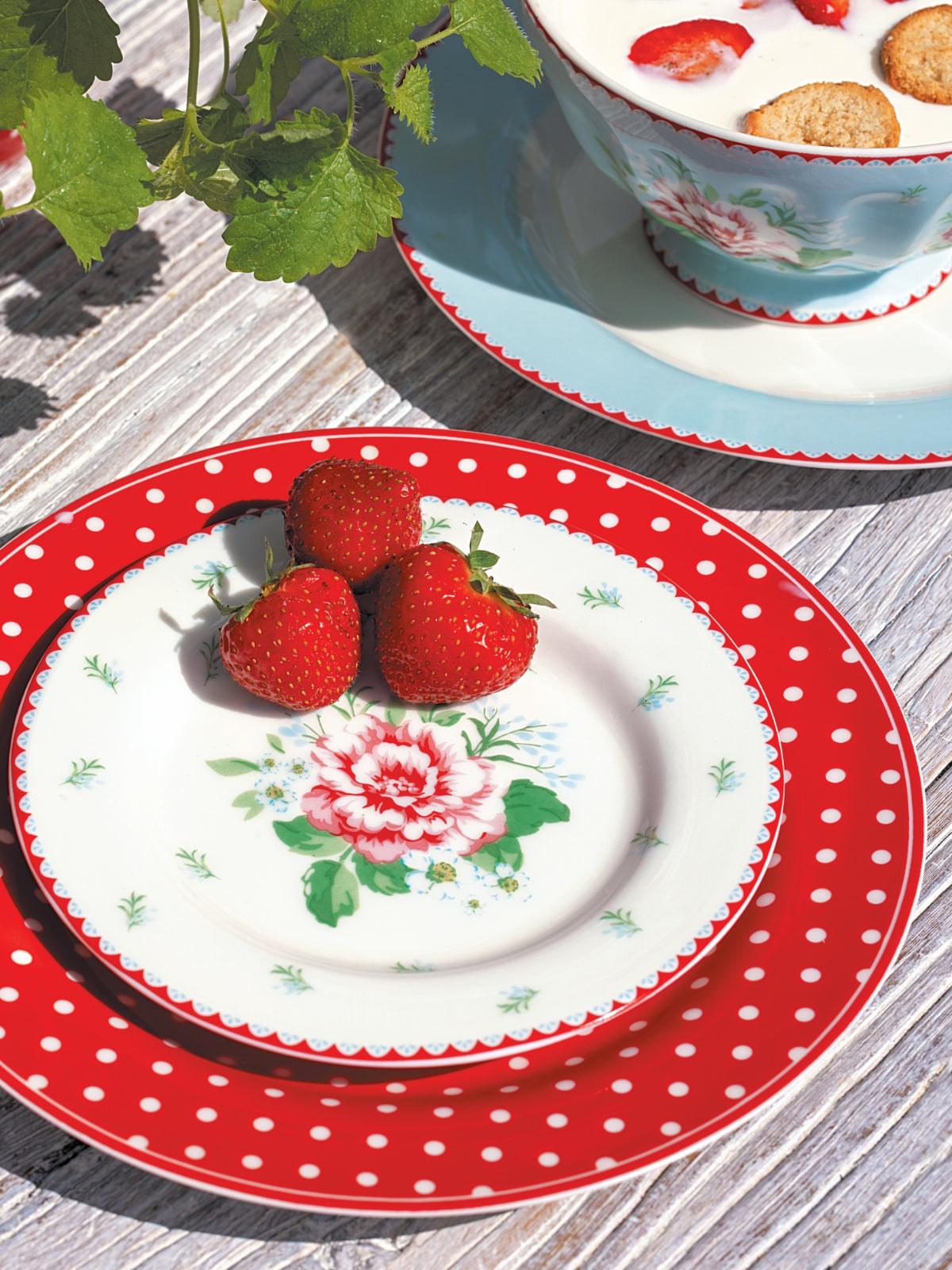 Greengate Alivia Brotteller white 15cm - Produktbild 3