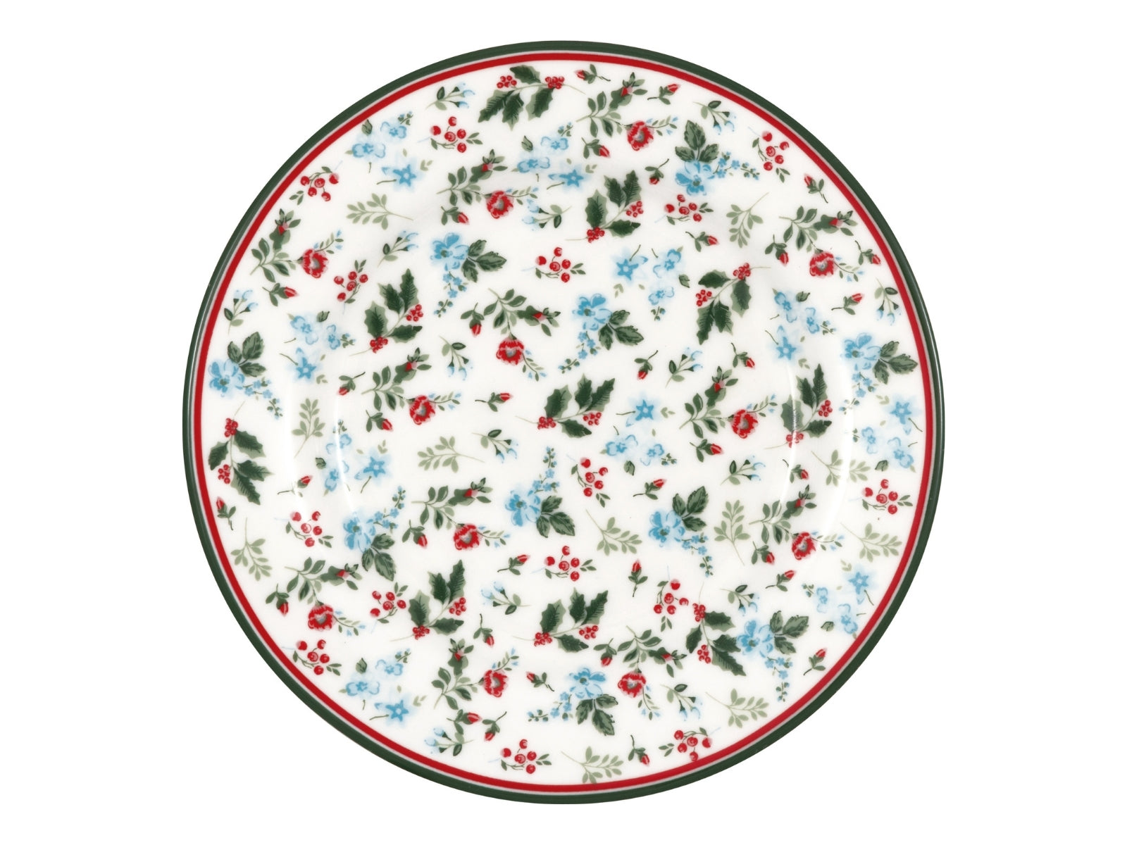 Greengate Carty Brotteller white 15cm