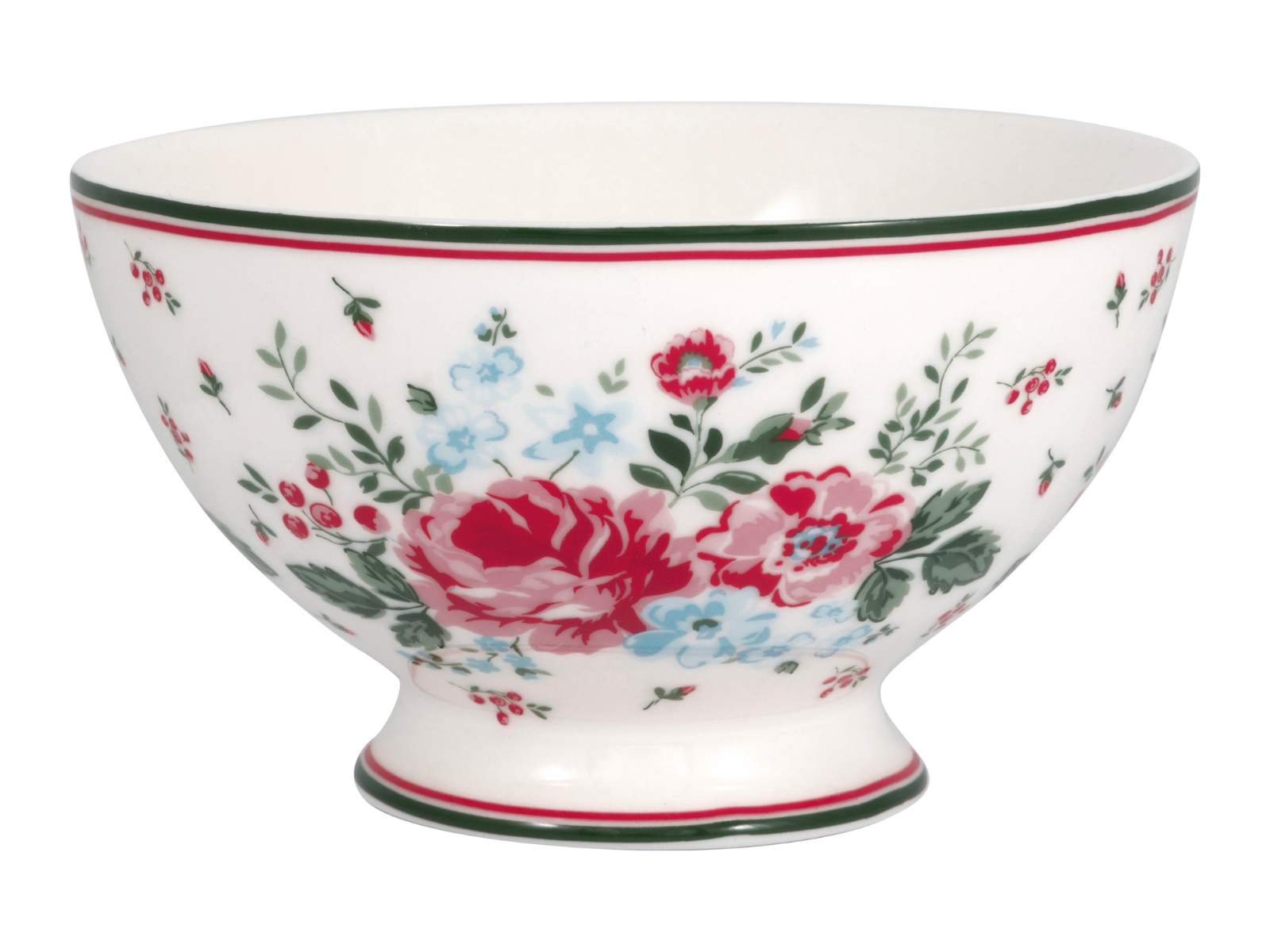 Greengate Erica Suppenbowl weiß 15cm