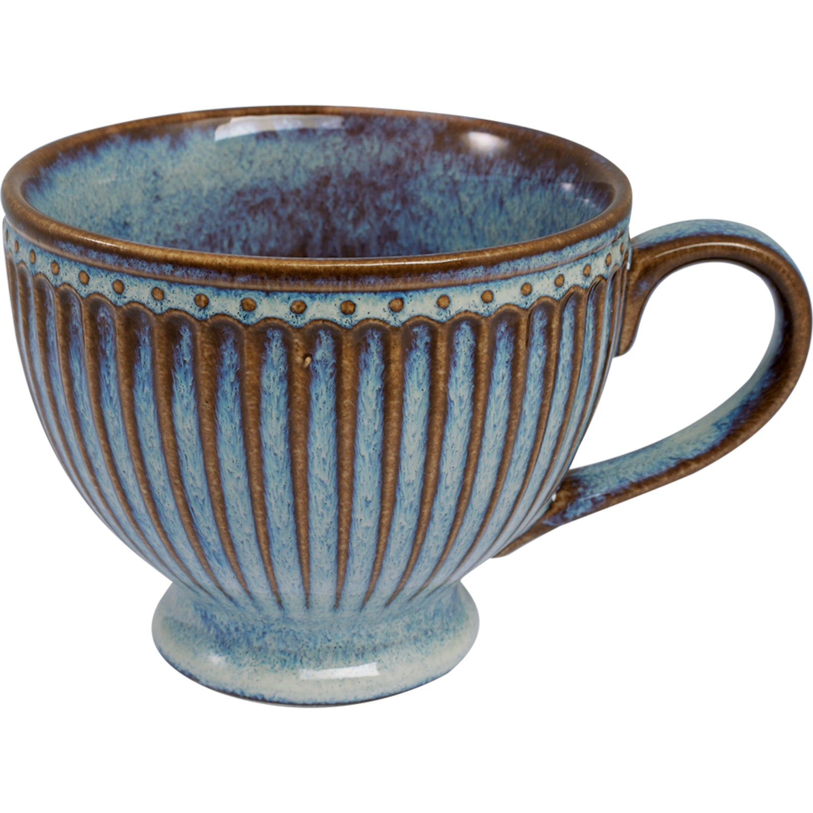 Greengate Alice oyster Teetasse blue 0,4l