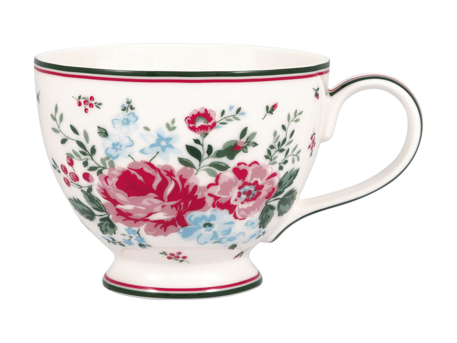 Greengate Erica Teetasse weiß 0,4l