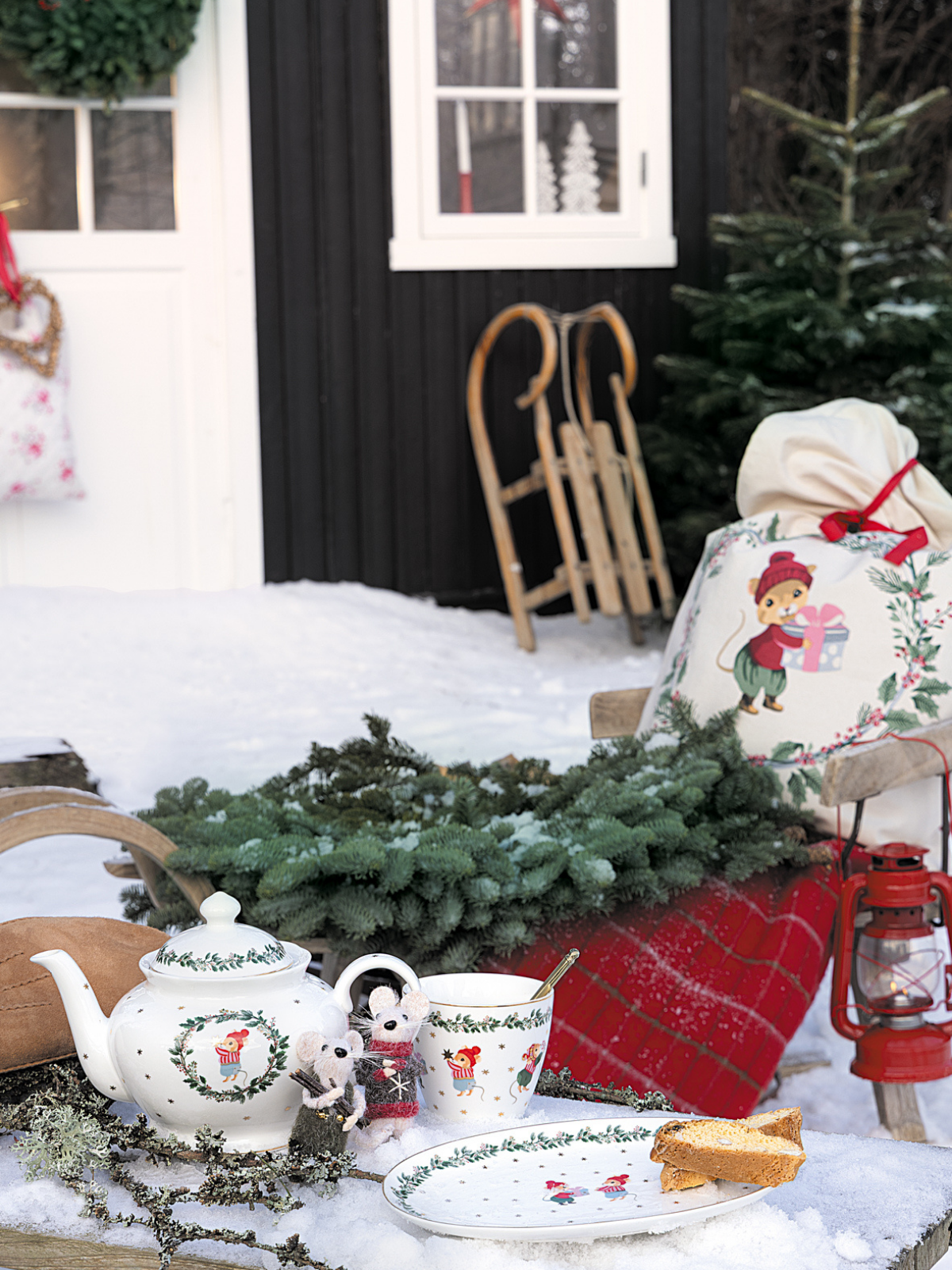 Greengate Joanni Teekanne rund weiß 1l - Produktbild 4