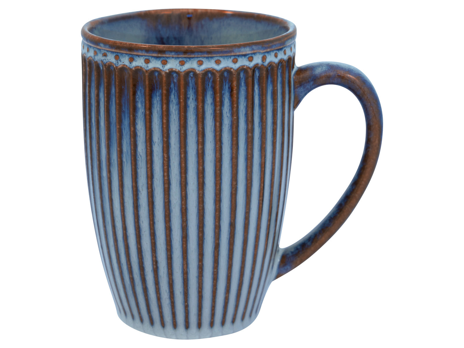 Greengate Alice Becher mit Henkel groß oyster blue 0,5l