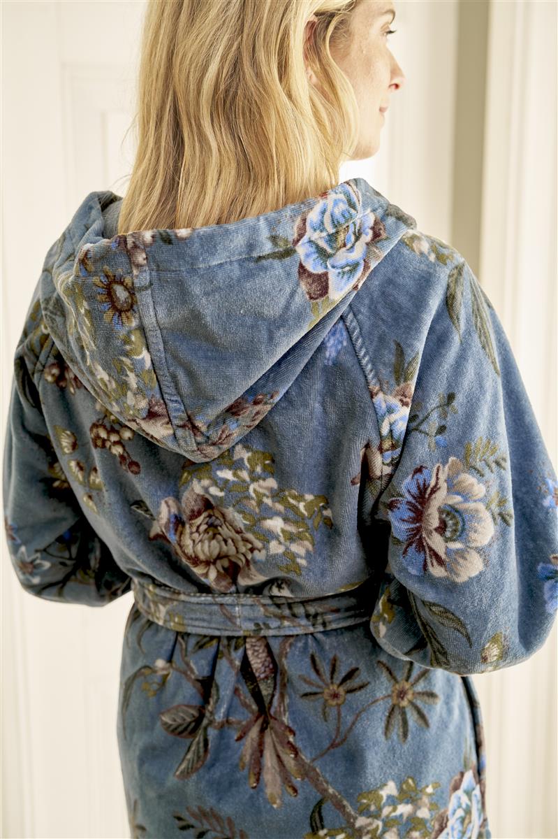PIP STUDIO Secret Garden Bademantel blue S (1 Stück) - Produktbild 6