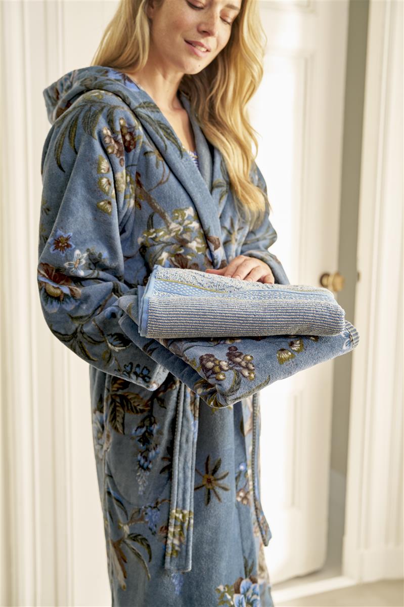 PIP STUDIO Secret Garden Bademantel blau XL (1Stück) - Produktbild 3