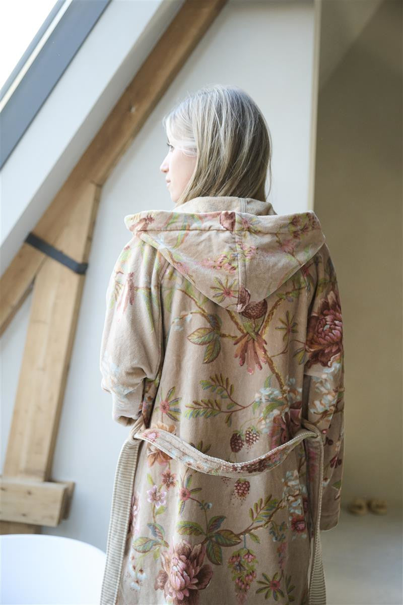 PIP STUDIO Secret Garden Bademantel khaki XL (1Stück) - Produktbild 5