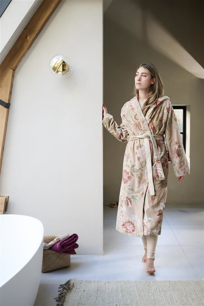 PIP STUDIO Secret Garden Bademantel khaki L (1Stück) - Produktbild 4