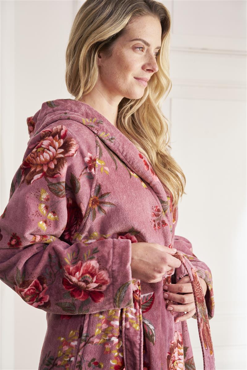 PIP STUDIO Secret Garden Bademantel mauve L (1Stück) - Produktbild 5