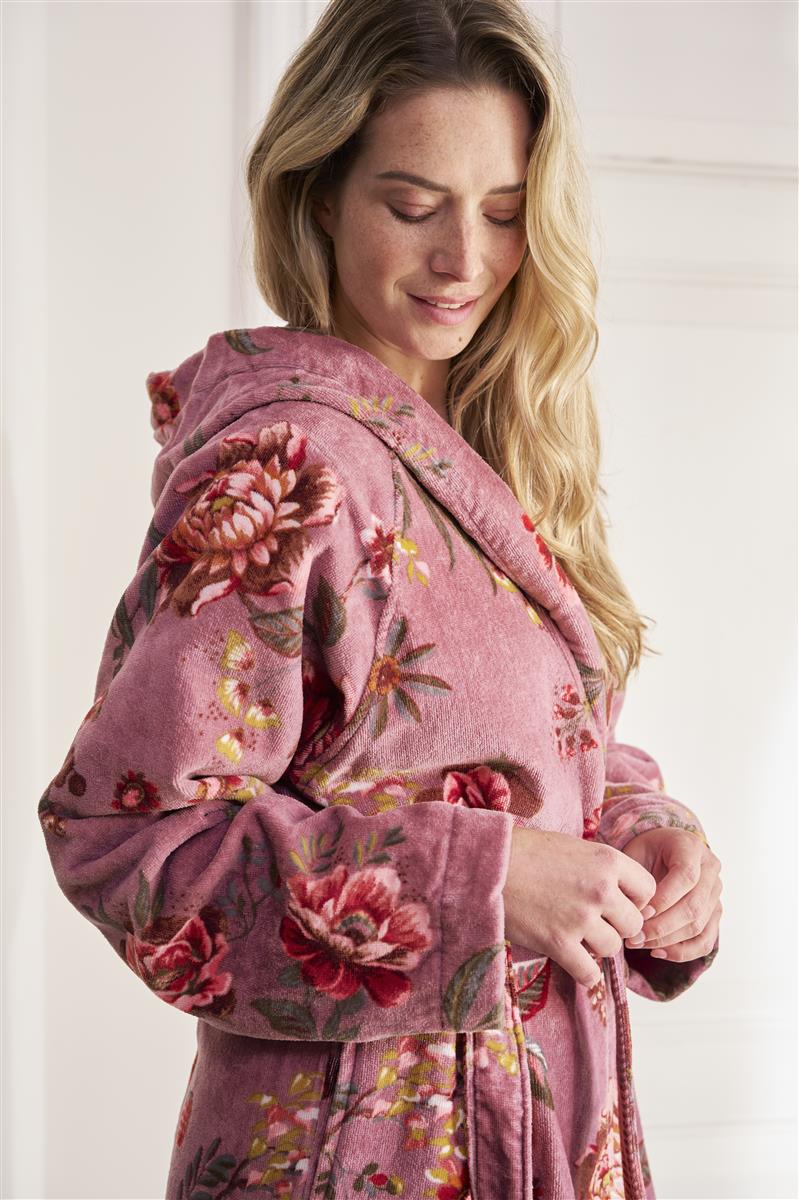 PIP STUDIO Secret Garden Bademantel mauve M (1Stück) bh - Produktbild 4