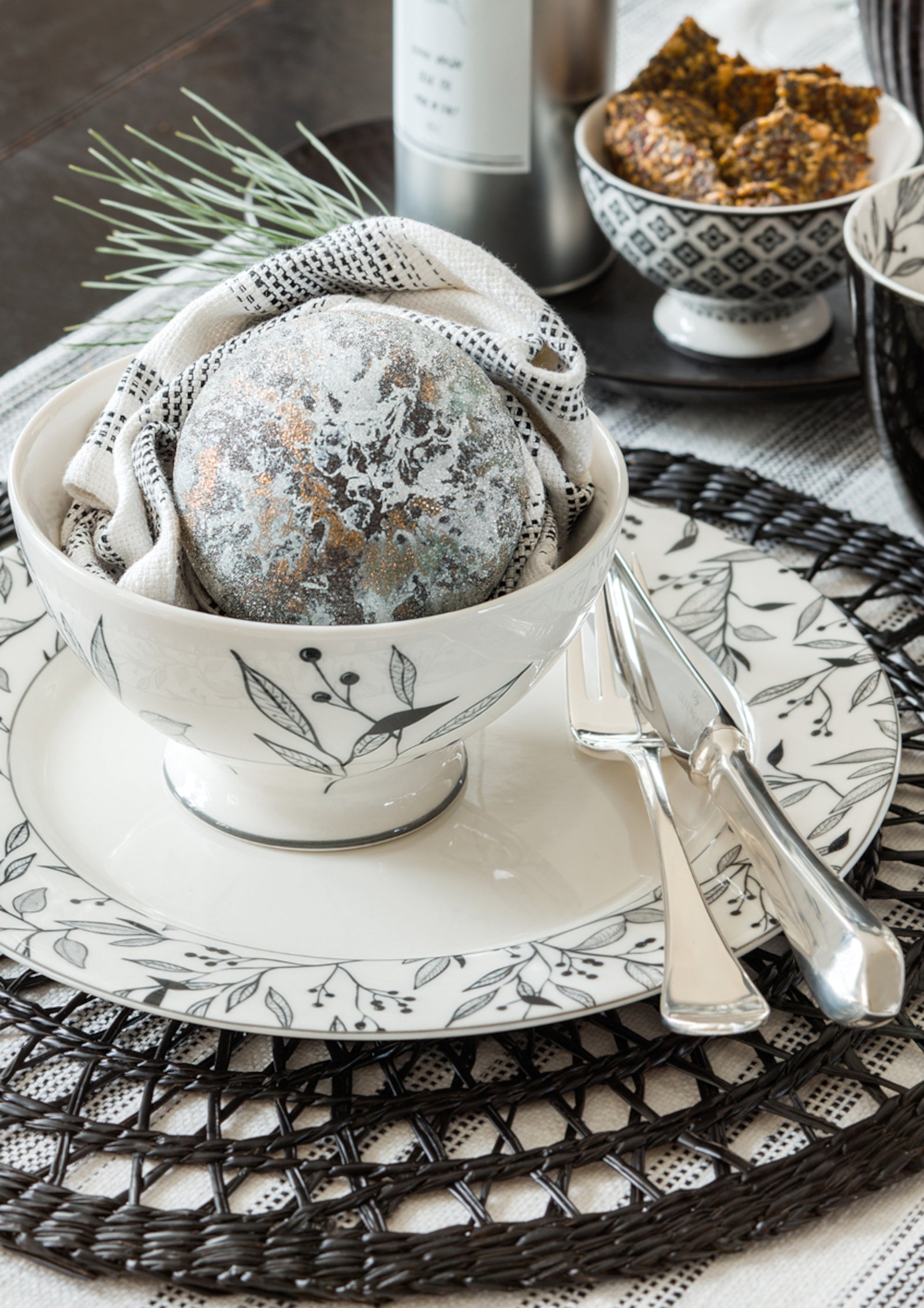 Greengate Selma Frühstücksteller grau 20,2cm - Produktbild 2