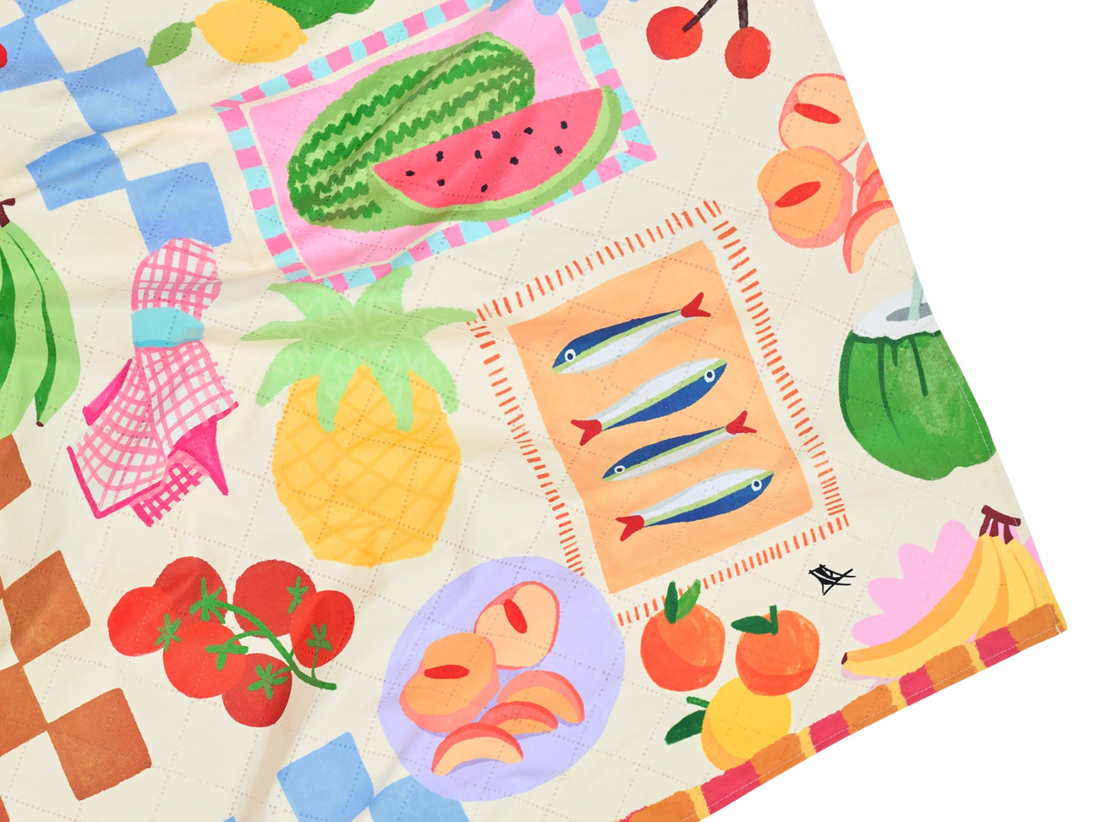 Dock & Bay Picnic Blanket L Supper Club 170x170cm - Produktbild 3