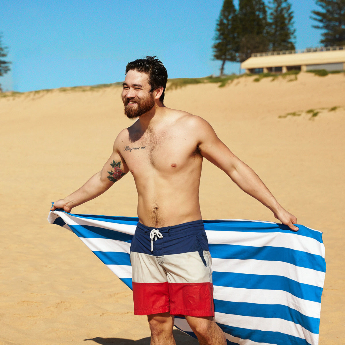 Dock & Bay Beach Towel XL Bondi Blue 200x90cm - Produktbild 8