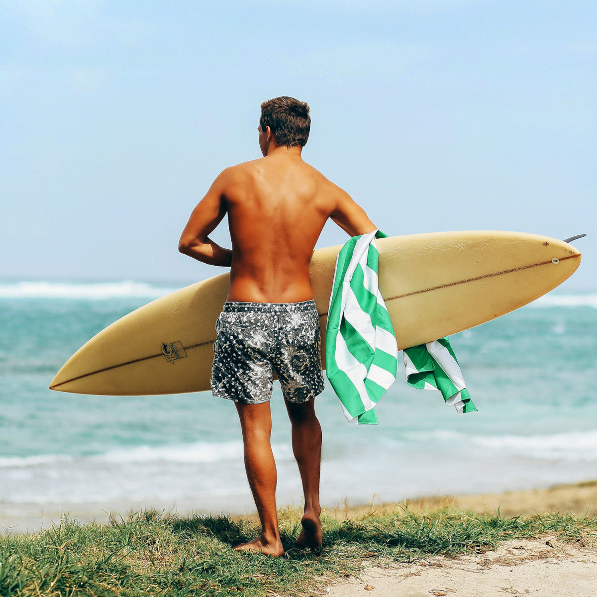 Dock & Bay Beach Towel L Cancun Green 160x90cm - Produktbild 7