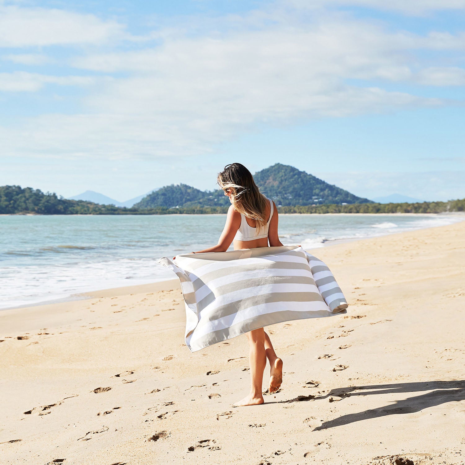 Dock & Bay Beach Towel L Bora Bora Beige 160x90cm - Produktbild 6