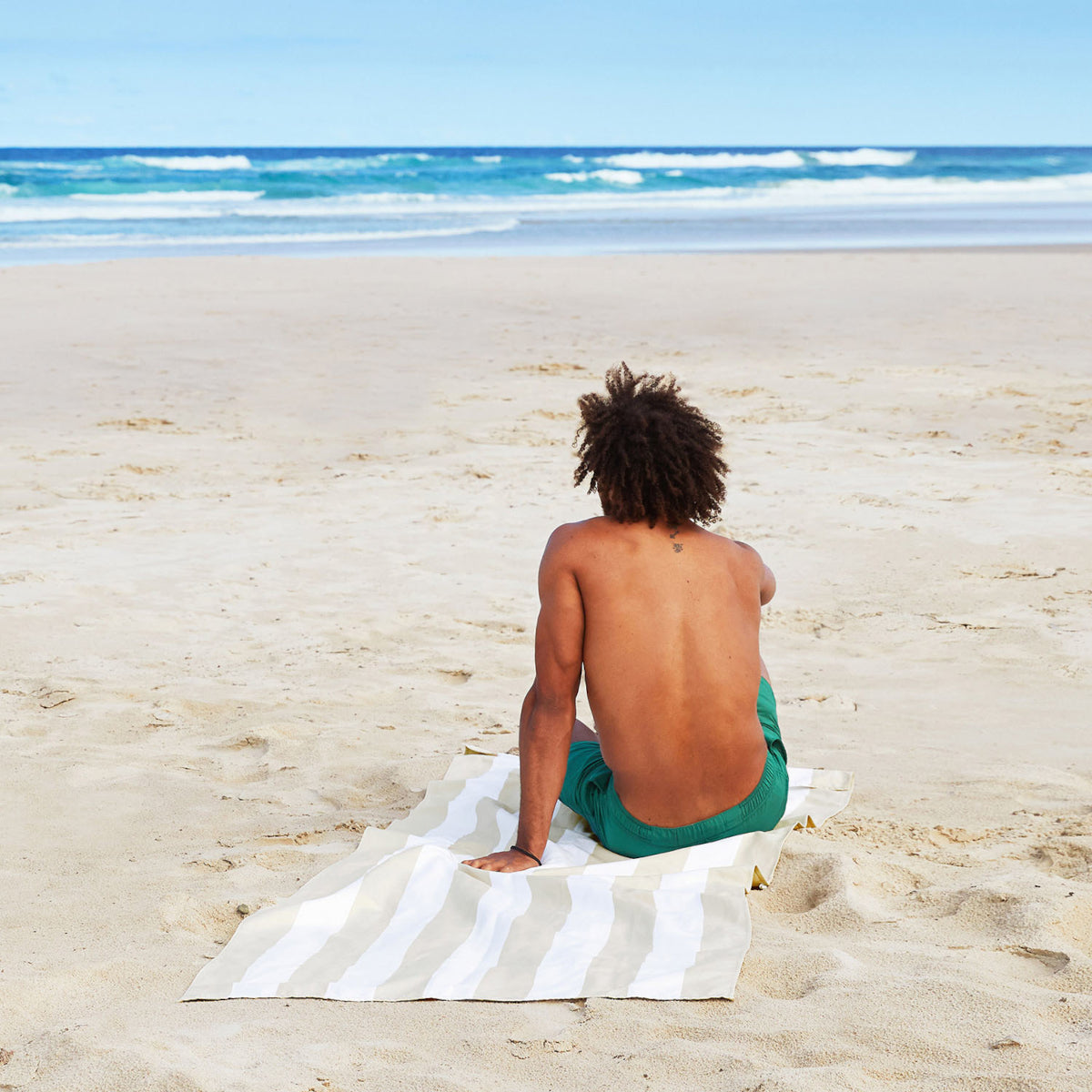 Dock & Bay Beach Towel XL Bora Bora Beige 200x90cm - Produktbild 9