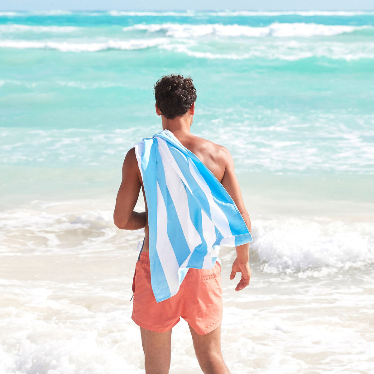 Dock & Bay Beach Towel L Tulum Blue 160x90cm - Produktbild 7