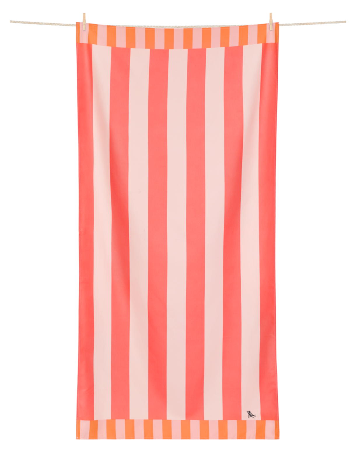 Dock & Bay Beach Towel L Raspberry Road 160x90cm