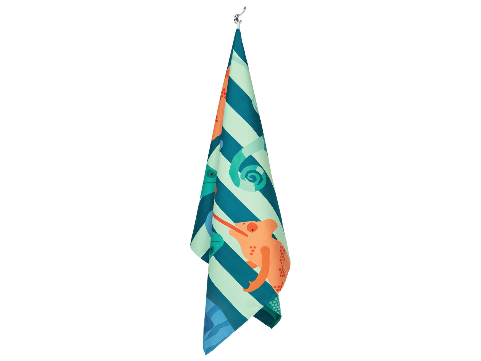 Dock & Bay Kids Beach Towel L Karma Chameleon 160x90cm - Produktbild 2