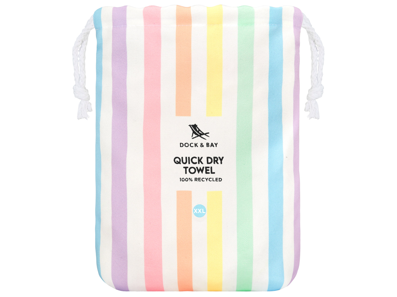 Dock & Bay Beach Towel XXL Unicorn Waves 180x200cm - Produktbild 3