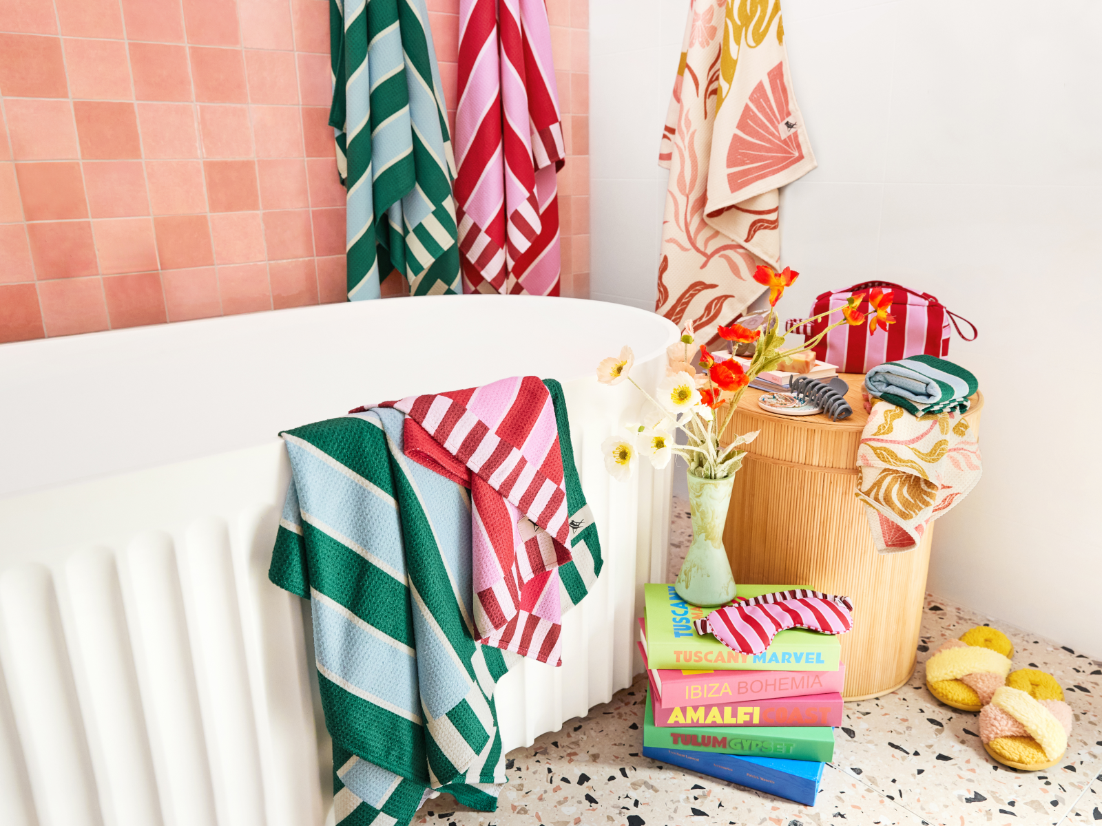 Dock & Bay Beach Towel L Cherry Bomb 160x70cm - Produktbild 7
