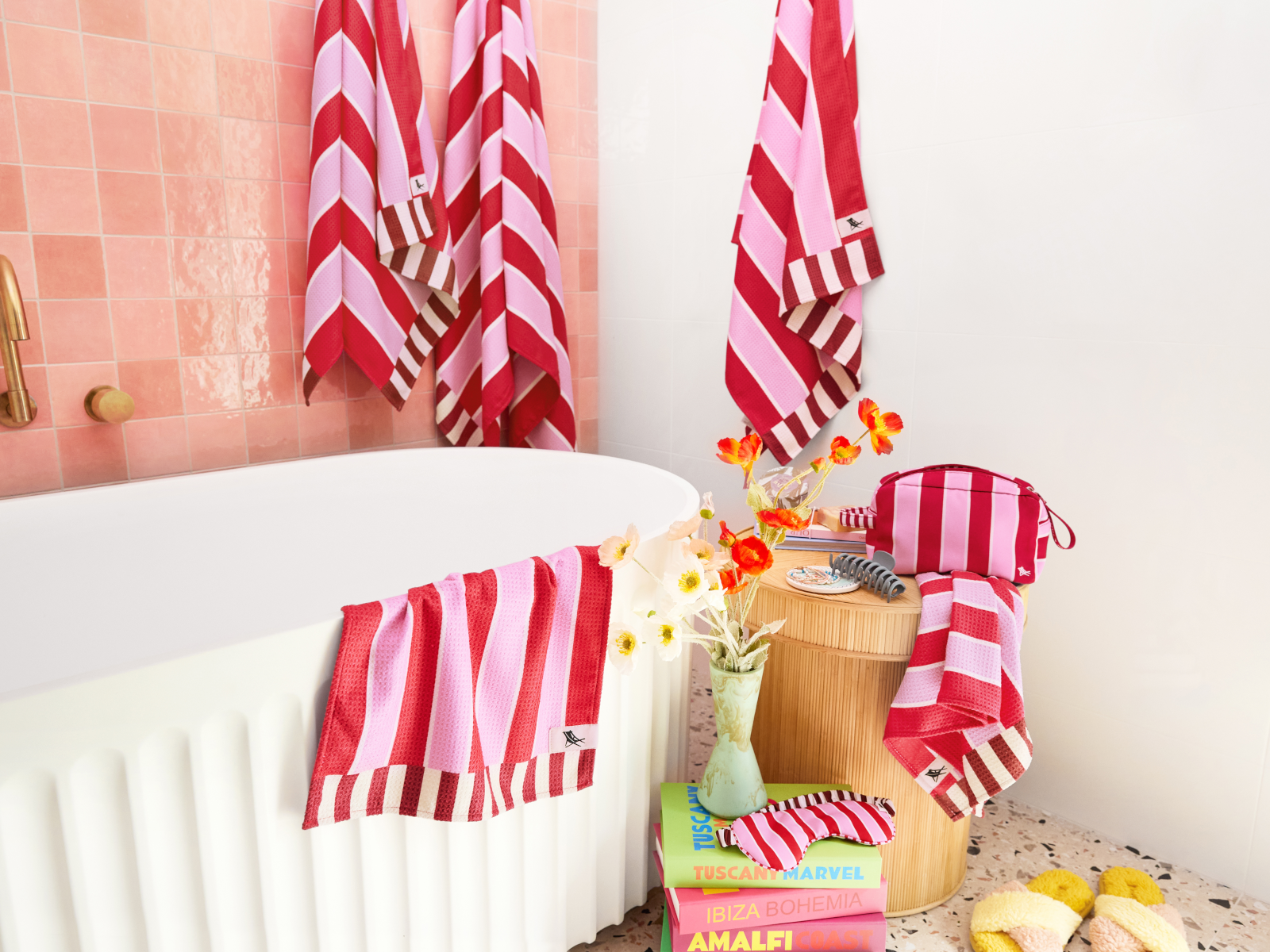 Dock & Bay Beach Towel XL Cherry Bomb 180x90cm - Produktbild 8