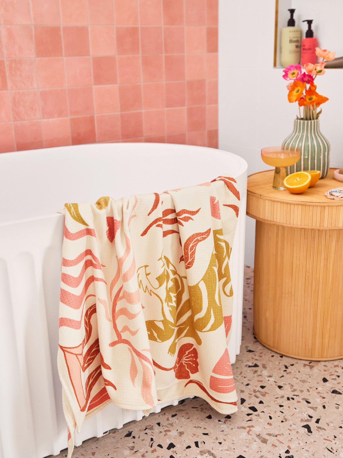 Dock & Bay Beach Towel XL Tiger Palm 180x90cm - Produktbild 6