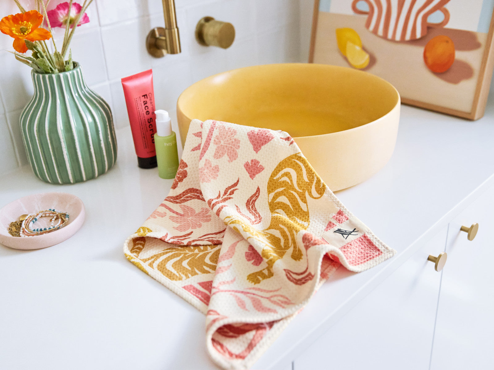 Dock & Bay Beach Towel XL Tiger Palm 180x90cm - Produktbild 5