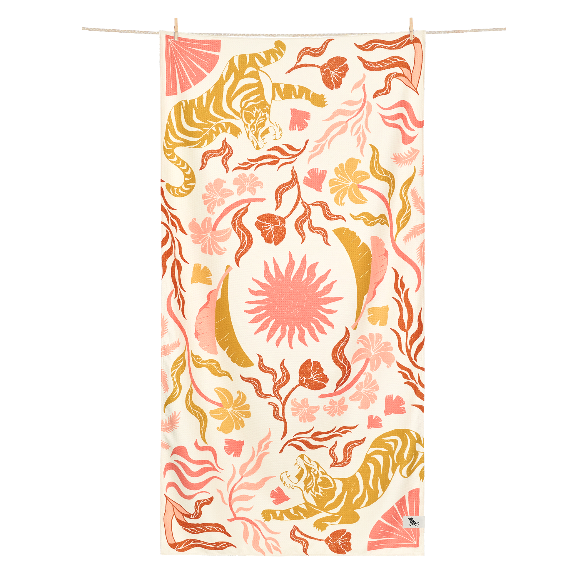 Dock & Bay Beach Towel L Tiger Palm 160x70cm - Produktbild 2