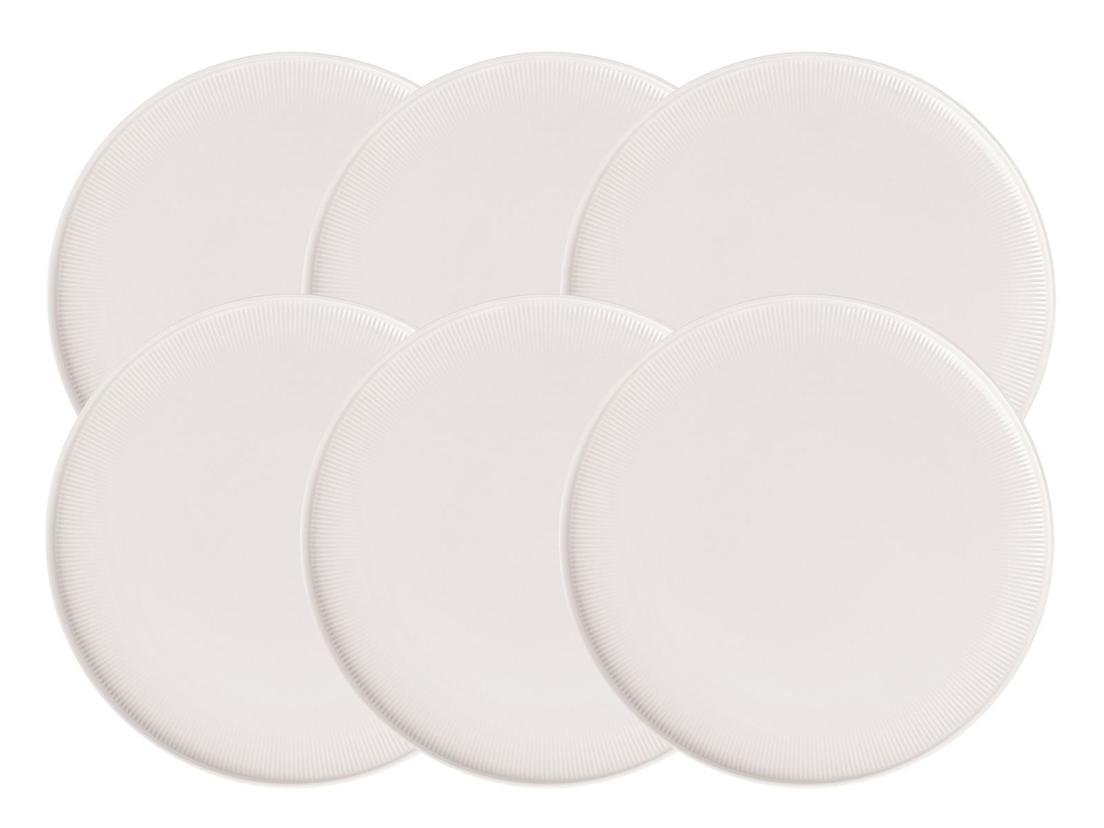 Villeroy & Boch Afina Frühstücksteller weiß 22cm Set6