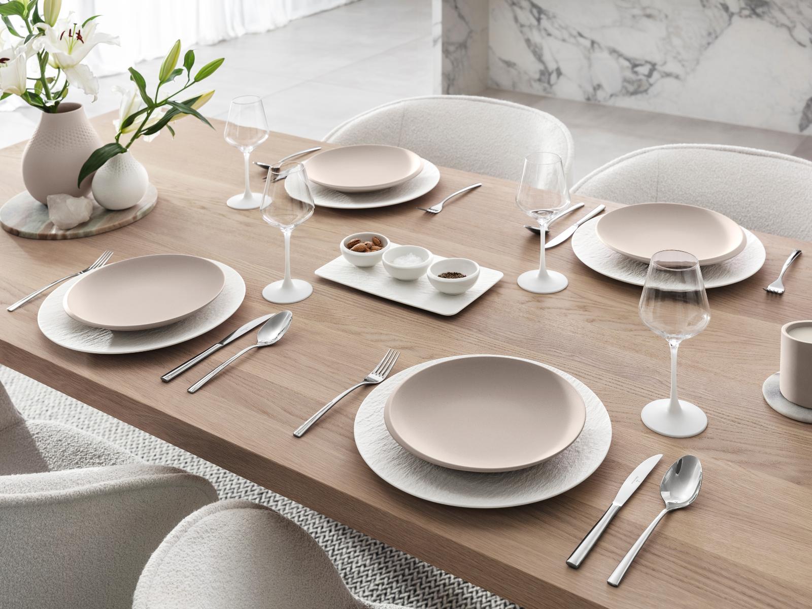 Villeroy & Boch NewMoon beige Schale flach 25cm Set6 - Produktbild 8