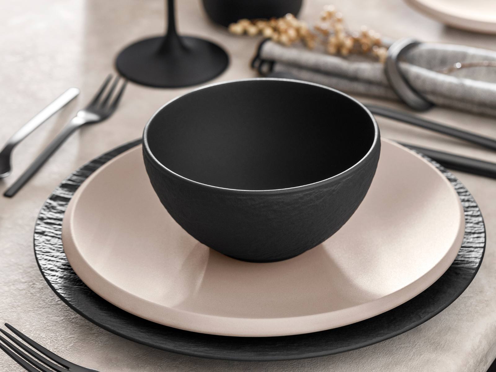 Villeroy & Boch Manufacture Rock Starterset 36tlg - Produktbild 7