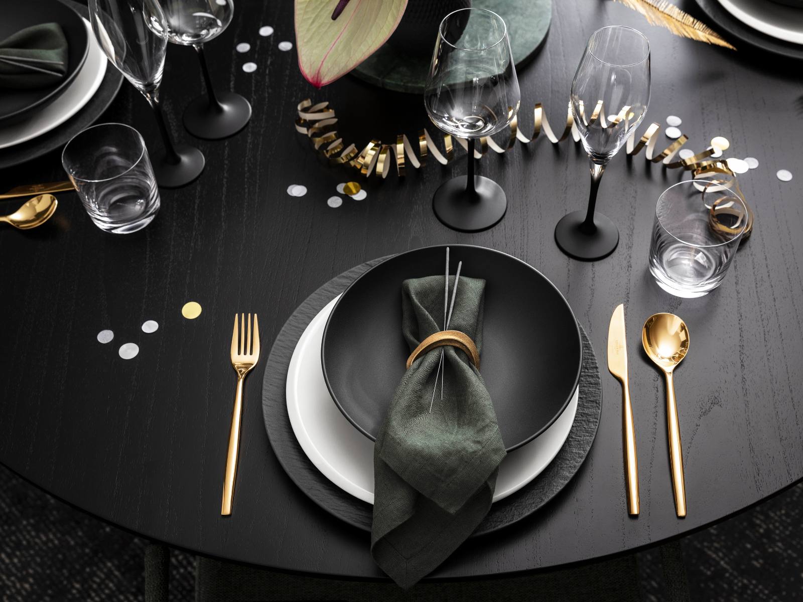 Villeroy & Boch Manufacture Rock Tafelset 4tlg - Produktbild 5
