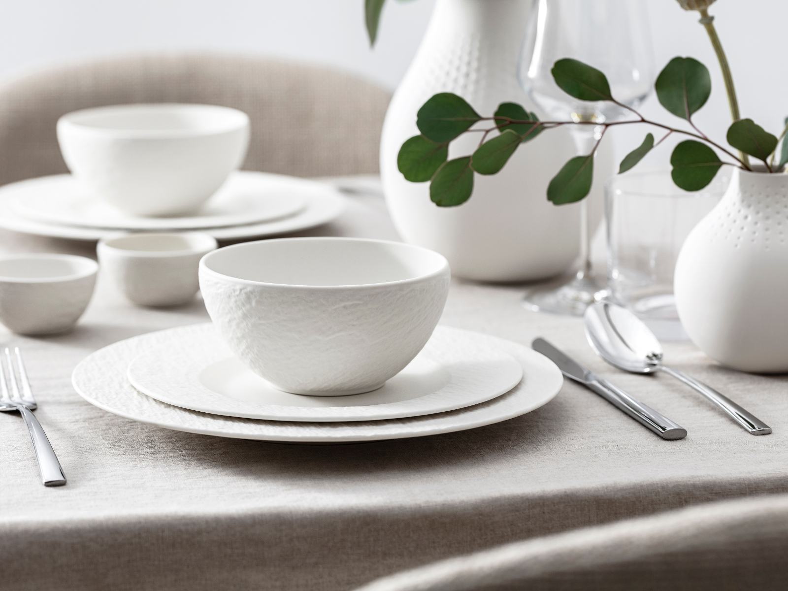 Villeroy & Boch Manufacture Rock blanc Dipschälchen 8 cm - Produktbild 2