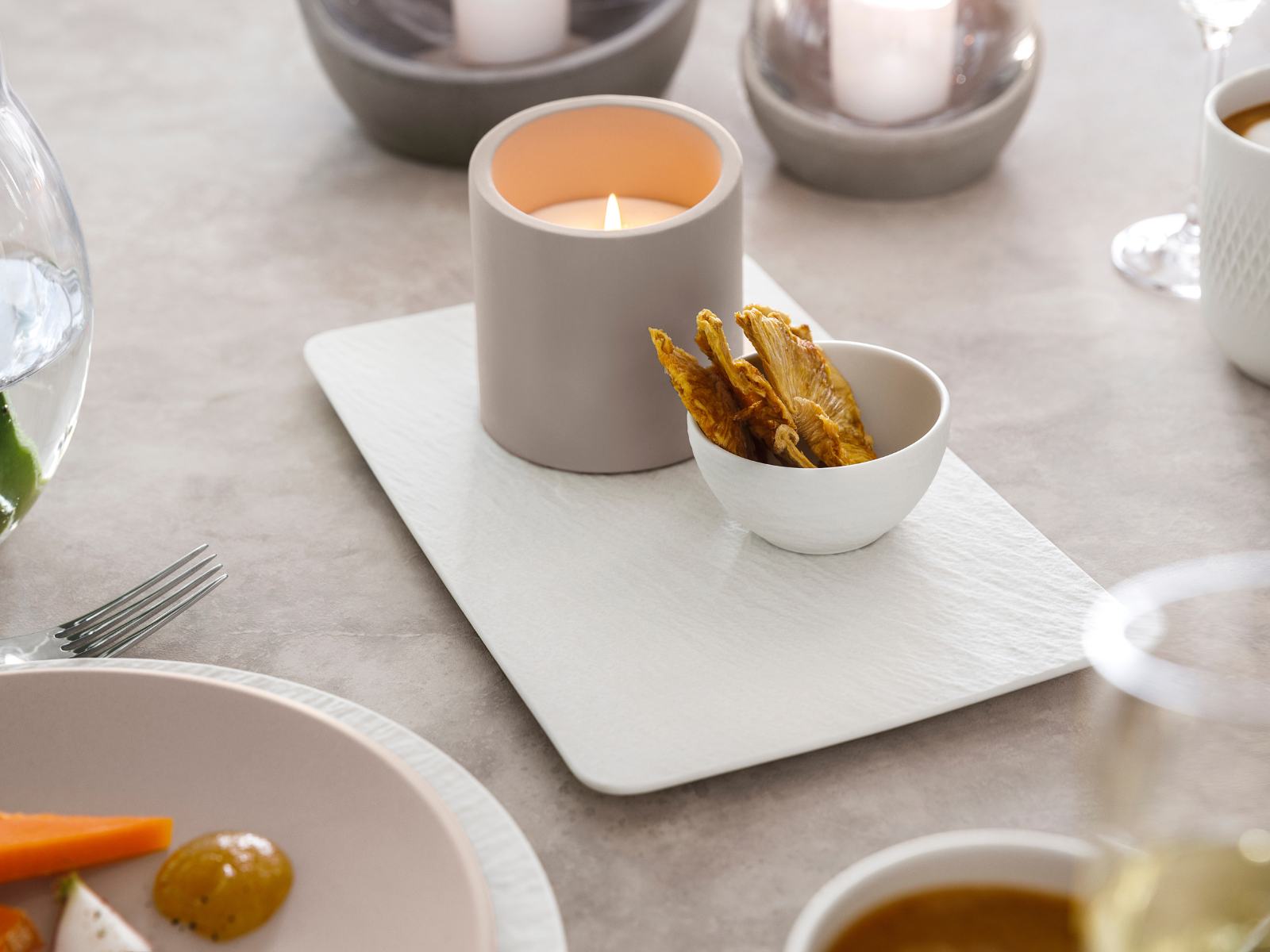 Villeroy & Boch Manufacture Rock blanc Multifunkt.teller rechteck - Produktbild 5